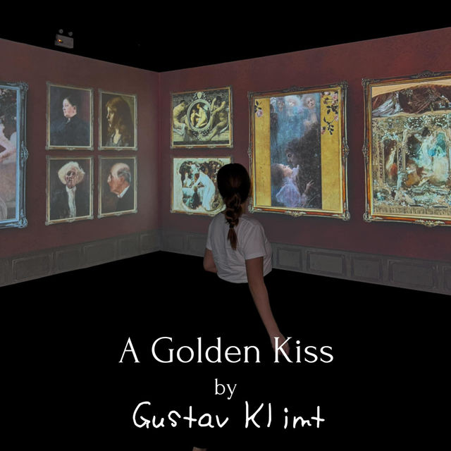 A Golden Kiss by Gustav Klimt