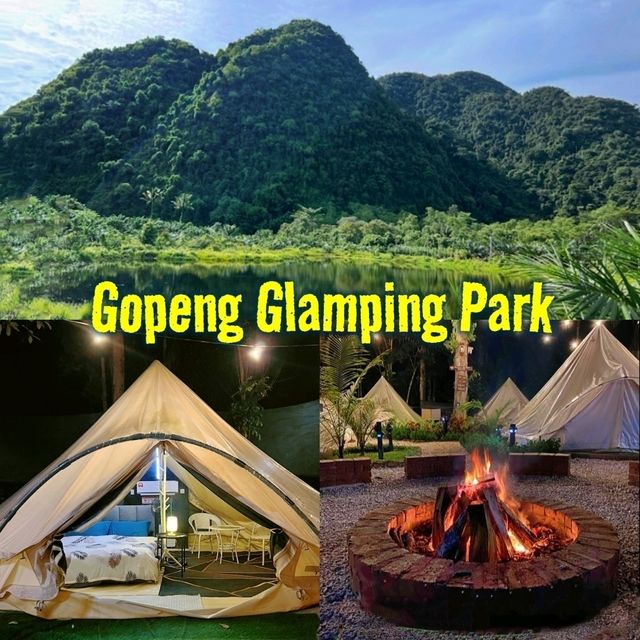 Gopeng Glamping Park, a weekend getaway hotspot! 🍃🦋🌳🐞🌿