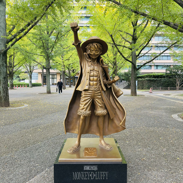 Pirate Vibes: My Fun Visit to Luffy in Kumamoto!
