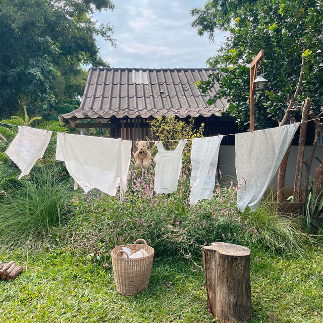 คาเฟ่สุดคิ้วท์ที่เชียงราย 🧺🌼Vanilla cabin