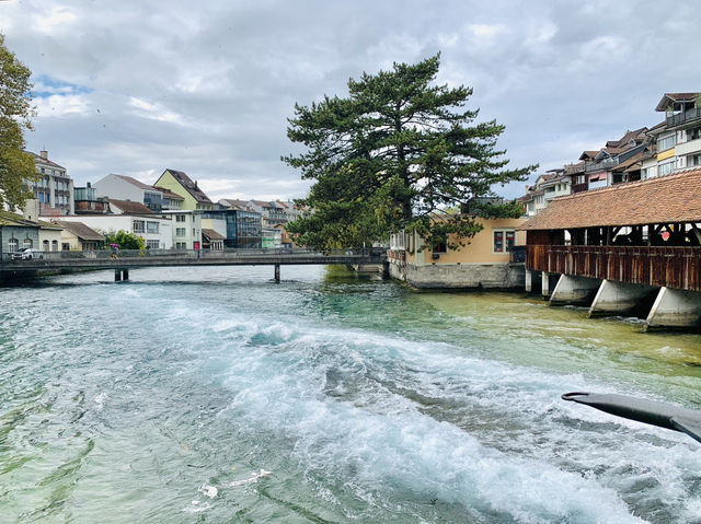 Tranquil Beauty: Exploring Thun in the Gentle Drizzle