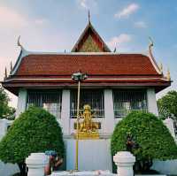 泰國曼谷著名皇家寺廟景點:Wat Hong Rattanaram Ratchaworawihan，建築雄偉壯觀，適合打卡拍照📸