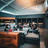 Go United Club Lounge before boarding