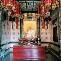 泰國合艾著名華人歷史古跡寺廟景點:慈善寺วัดฉื่อฉาง หาดใหญ่，適合拍照📸打卡祈福