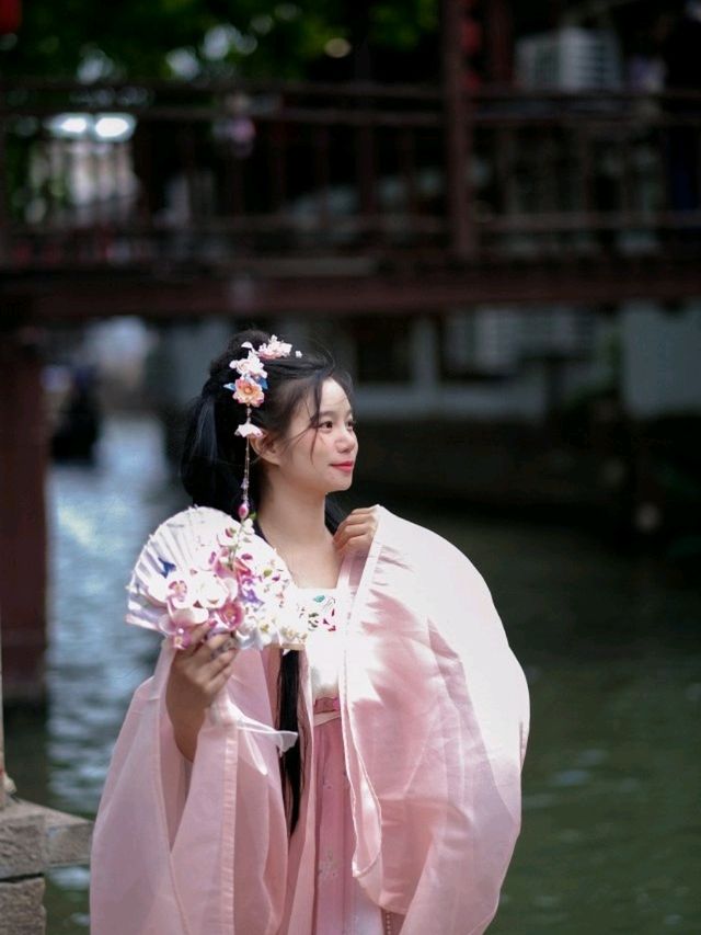 มาแต่งชุดจีนที่ Zhujiajiao 
