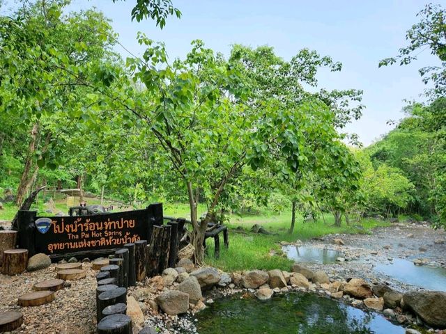 Tha Pai Hot Spring น้ำพุร้อนท่าปาย แม่ฮ่องสอน