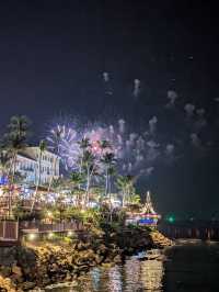 Fireworks at Phu Quoc Sunset
