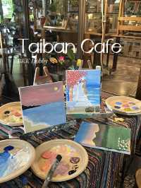 BKK Hobby 📍 Taiban cafe คาเฟ่วาดภาพ 🎨