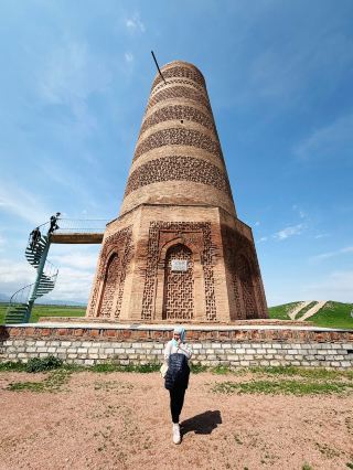 Burana Tower, Kyrgystan😍