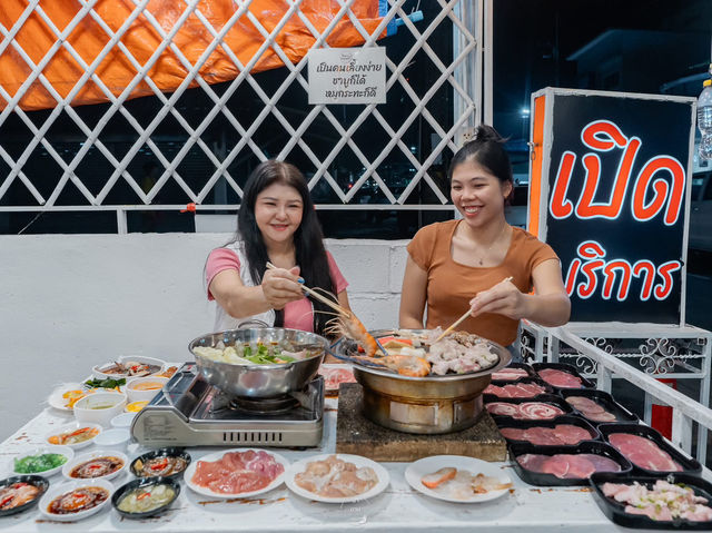 ปิ้งย่าง จิ้มจุ่ม ชาบู อิ่มครบในร้านเดียว
