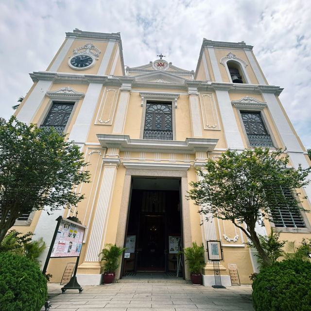 【世界遺産】マカオ最古級の教会⛪✨