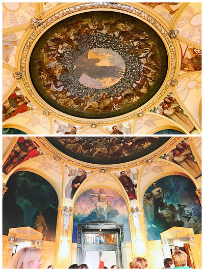 チェコ/プラハ】国際音楽祭会場のスメタナホールがある＊オベツニーム