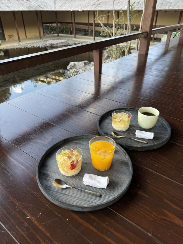 【熊本グルメ】静かに風景を楽しめる和の喫茶✨️