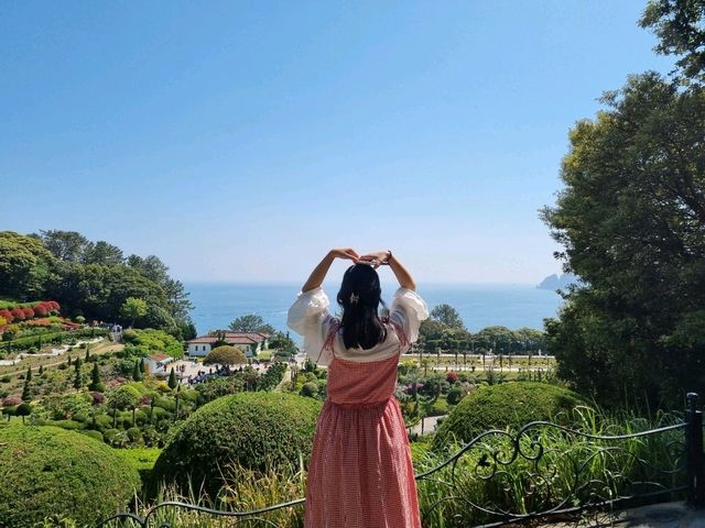 거제도 여행 유람선을 타고 가는 외도보타니아