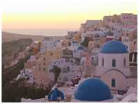 【ギリシャ】夕日が世界一！と言われたサントリーニ島先端部＊イア（Oia）＊