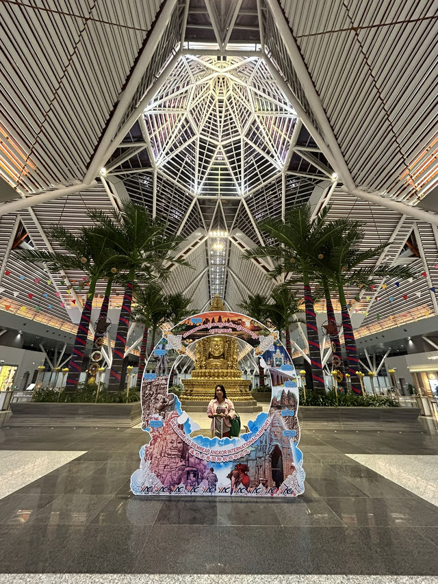 The largest airport in Cambodia 🇰🇭 