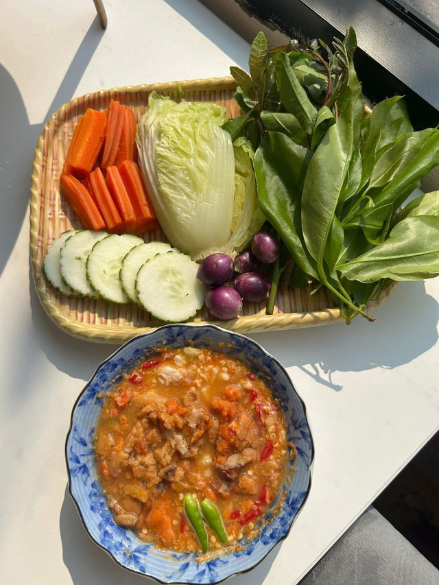 สุขเสวย ขนมจีนน้ำยาปู สูตรปักษ์ใต้