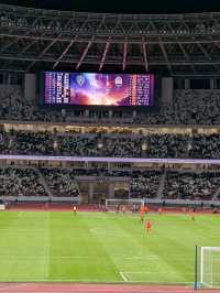 味の素スタジアムでサッカー観戦