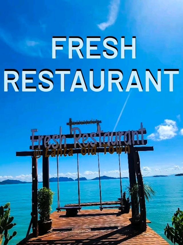 FRESH RESTAURANT 🌊☀️