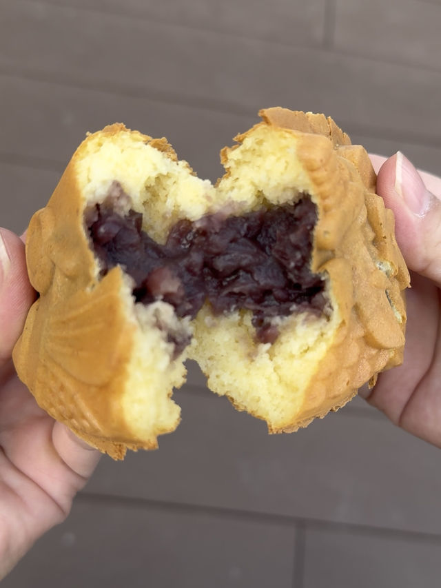 【福岡グルメ】福岡初上陸✨️グルテンフリーの米粉たい焼き！
