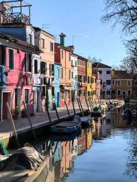 威尼斯🌈走進童話世界的彩虹島Burano 