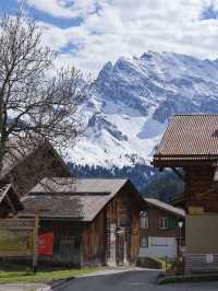 🏞️ 靜謐冬日山村｜瑞士米倫小鎮 Mürren