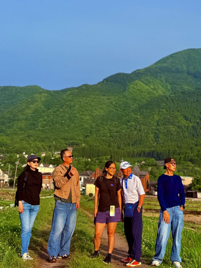 由布院東西山峰