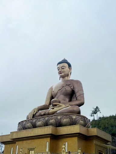 ブータン・ティンプー ブッダ・ドーデンマ】圧巻の存在感！巨大仏像