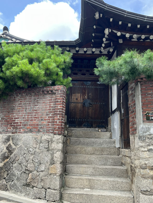 북촌의 한옥들