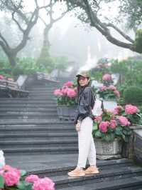 ร้านน้ำชาตรงทางขึ้นวัดบนบานาฮิลล์