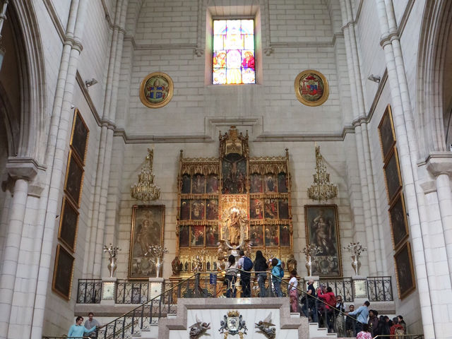 Majestic Beauty at Almudena Cathedral