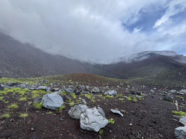 Climbing Mt. Fuji at one day 