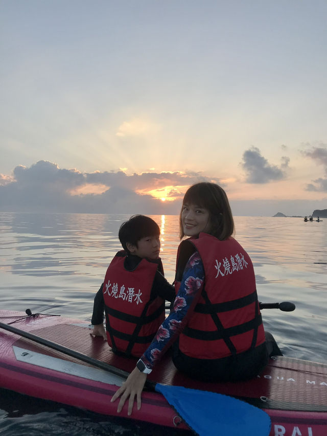 綠島的日出日落