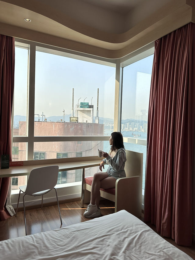 香港宜必思中上環海景房心得｜地點超方便、海景超加分！