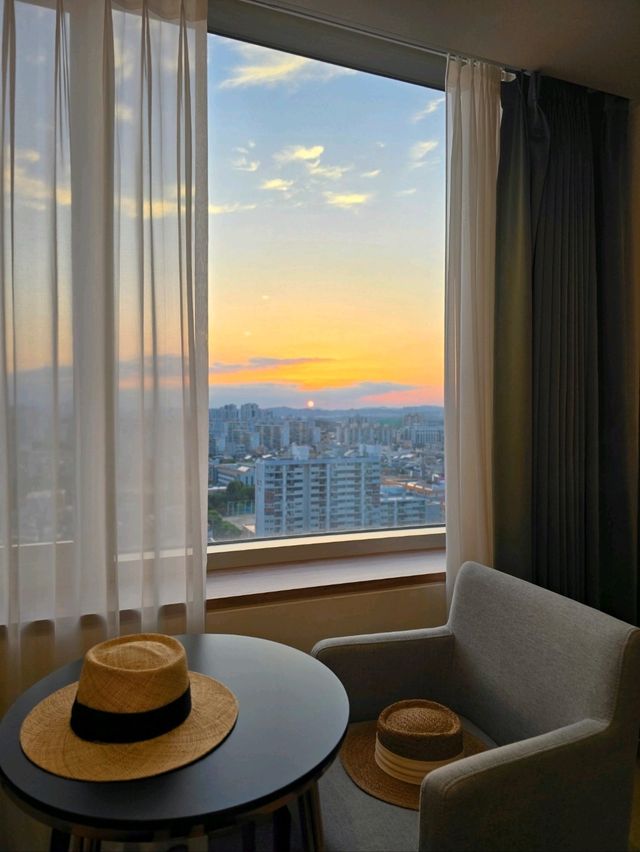 도심속의 휴식이 필요할땐 청주 호캉스💛