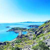 Climbing to the Views of Festvågtind