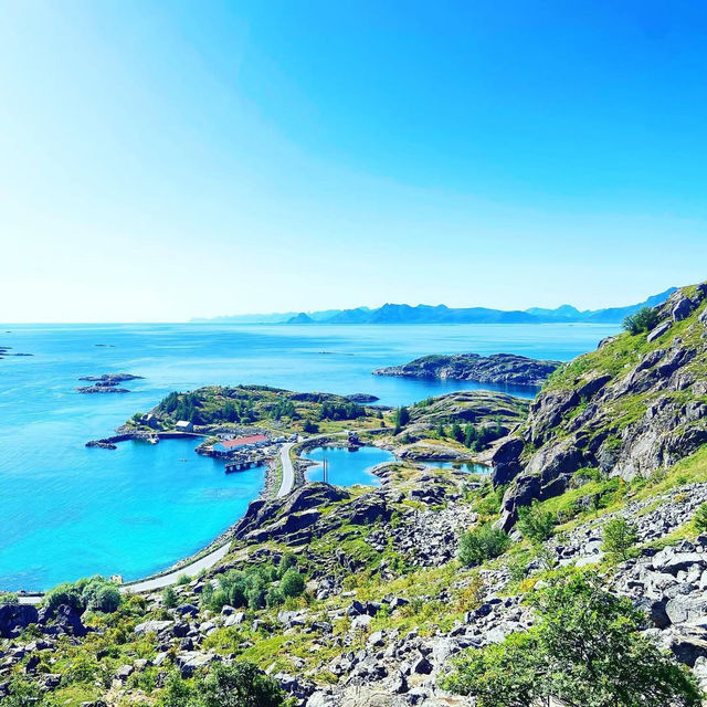 Climbing to the Views of Festvågtind