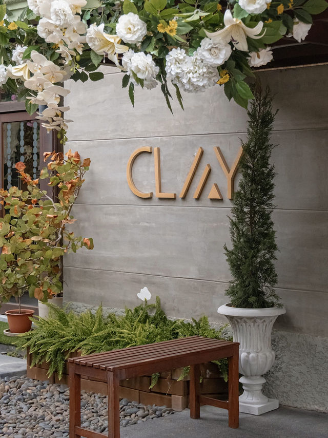 Clay Bangkok ร้านอาหารและคาเฟ่บรรยากาศสุดโฮมมี่