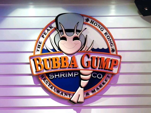 Bubba Gump Shrimp Co. ที่ The Peak Hong Kong 🏞️