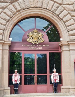 The historical intersection of socialism and classicism #ThePresidencybuilding -SofiaBulgaria