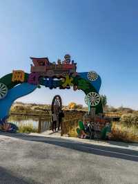 The Fairy-Tale Train Through Golden Populus Forests