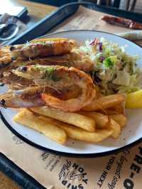 【オーストラリア・フリーマントル】海の香りと味に包まれる「Kailis Fishmarket Café」🐟🍟🌊