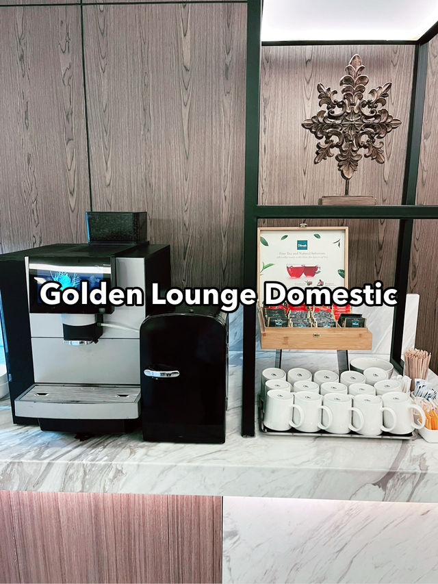 Golden Lounge KLIA Domestic – Relax, Dine, and Recharge