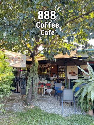 888 coffee cafe ร้านลับๆที่แปลงยาว ฉะเชิงเทรา