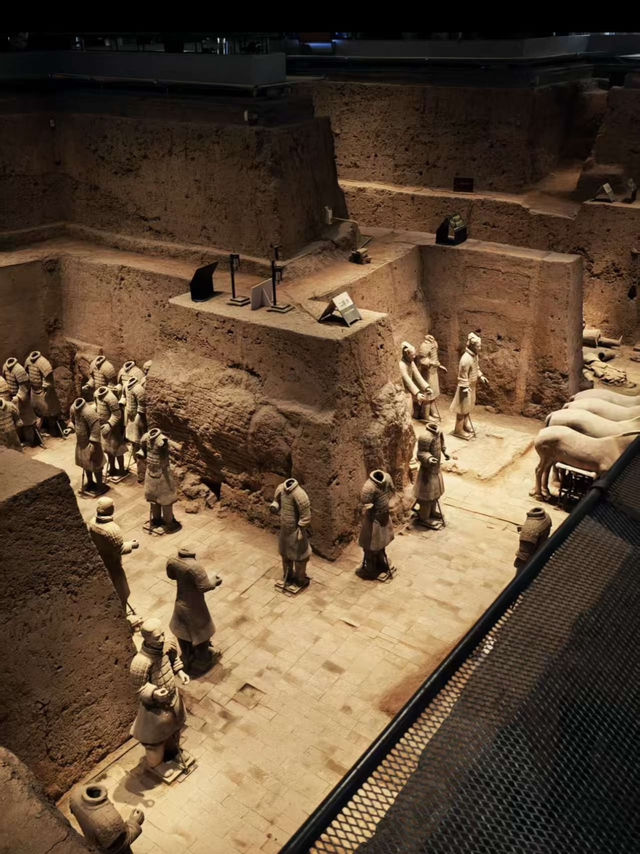 兵馬俑近距離震撼體驗🗿 兵馬俑近距離震撼體驗🗿