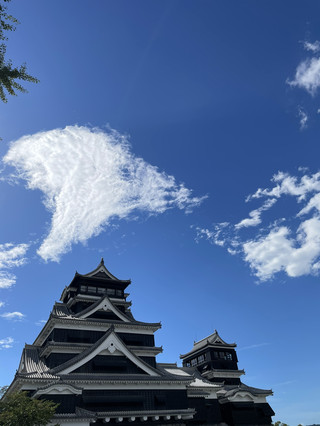 The Symbol of Kumamoto! The Imposing Kumamoto Castle.