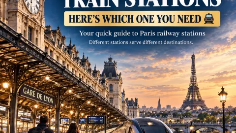 파리 6대 주요 기차역 완벽 가이드 🚆 — traveler post in 루앙