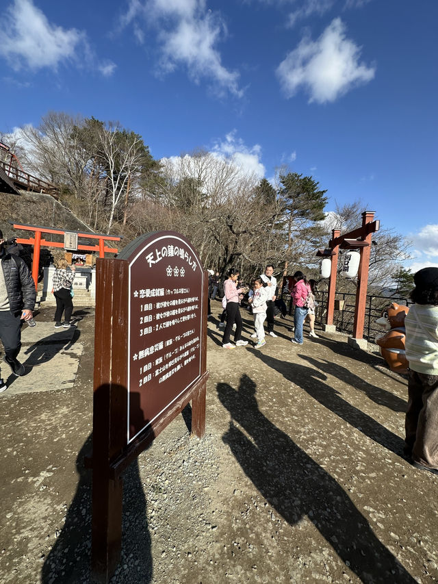 登天上山公園排隊打韆鞦💜嘆無敵富士山美景🗻