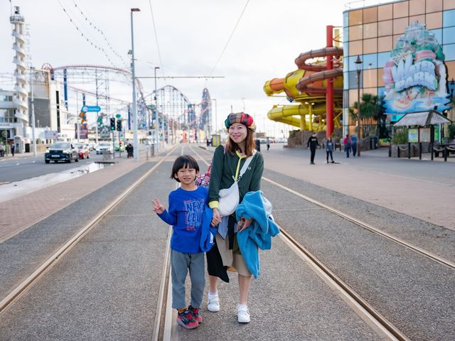 Blackpool 黑池：小孩心花怒放的親子遊