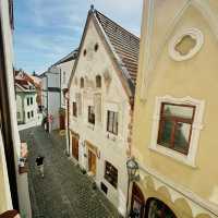 The grandest hotel in Cesky Krumluv